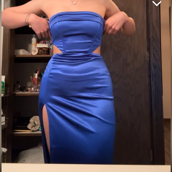 Lucy in the Sky Dresses Blue Prom Dress Poshmark